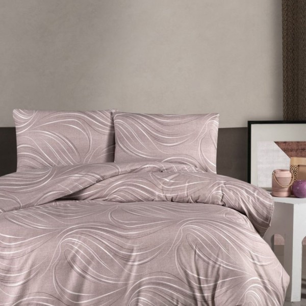 Спално бельо Donis Lilac, 100% памук, 4 части