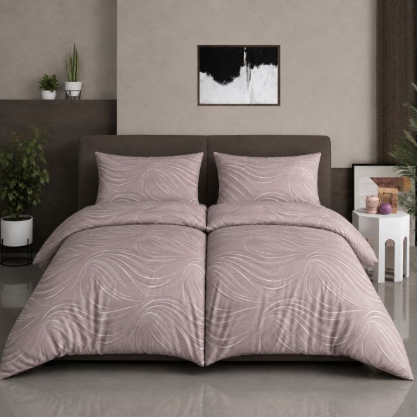 Спално бельо Donis Lilac, 100% памук, 5 части